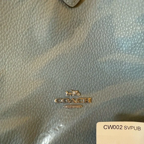 Coach Hadley Light Blue Crossbody/Shoulder Bag - Picture 3 of 5